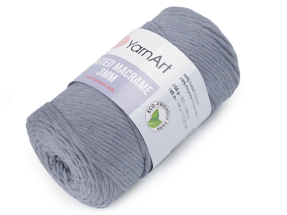 Pletacia priadza YarnArt Twisted Macrame 250g