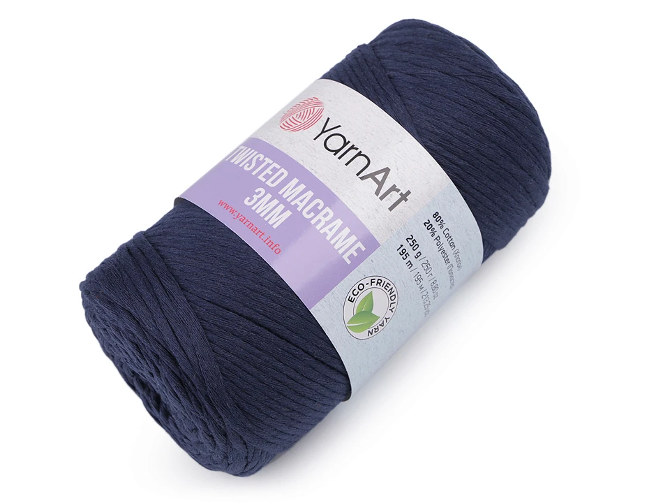 Pletacia priadza YarnArt Twisted Macrame 250g