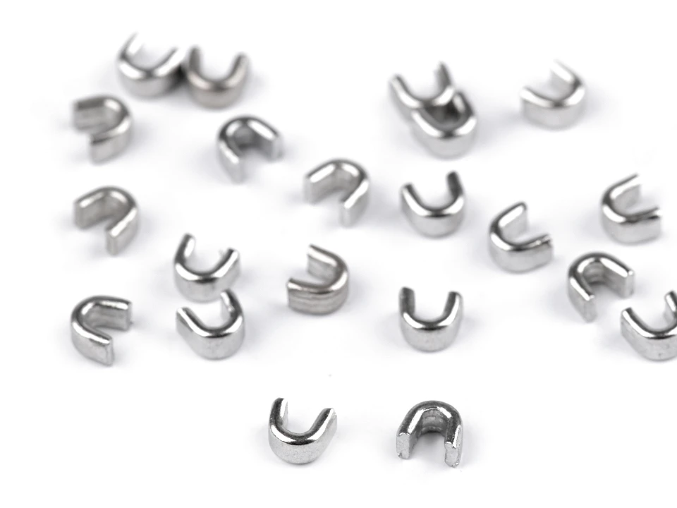 Koncovka na zips 8 mm horná - 10  g