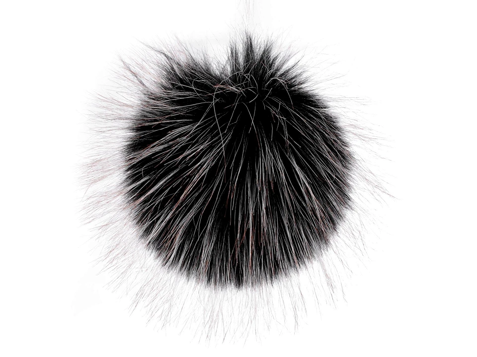 Kožušinový brmbolec s pútkom Ø12 cm