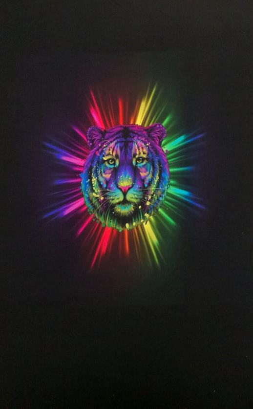 PANEL - TIGER NA ÚPLETE - 50x75 cm!!!