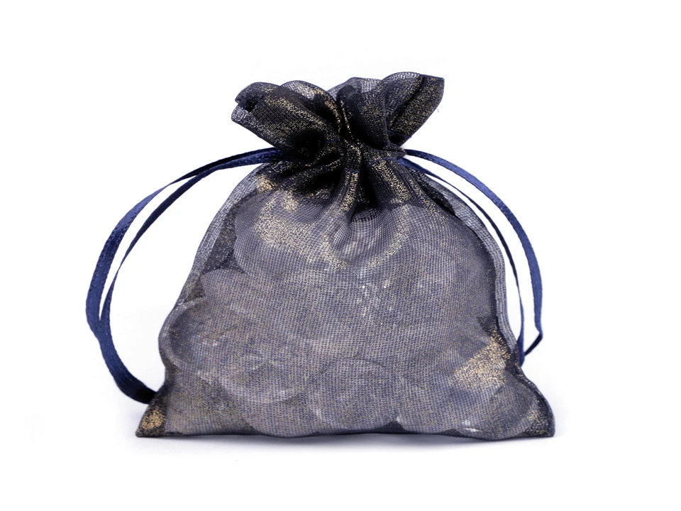 Darčekové vrecúško 8x10,5 cm organza shine - 10ks