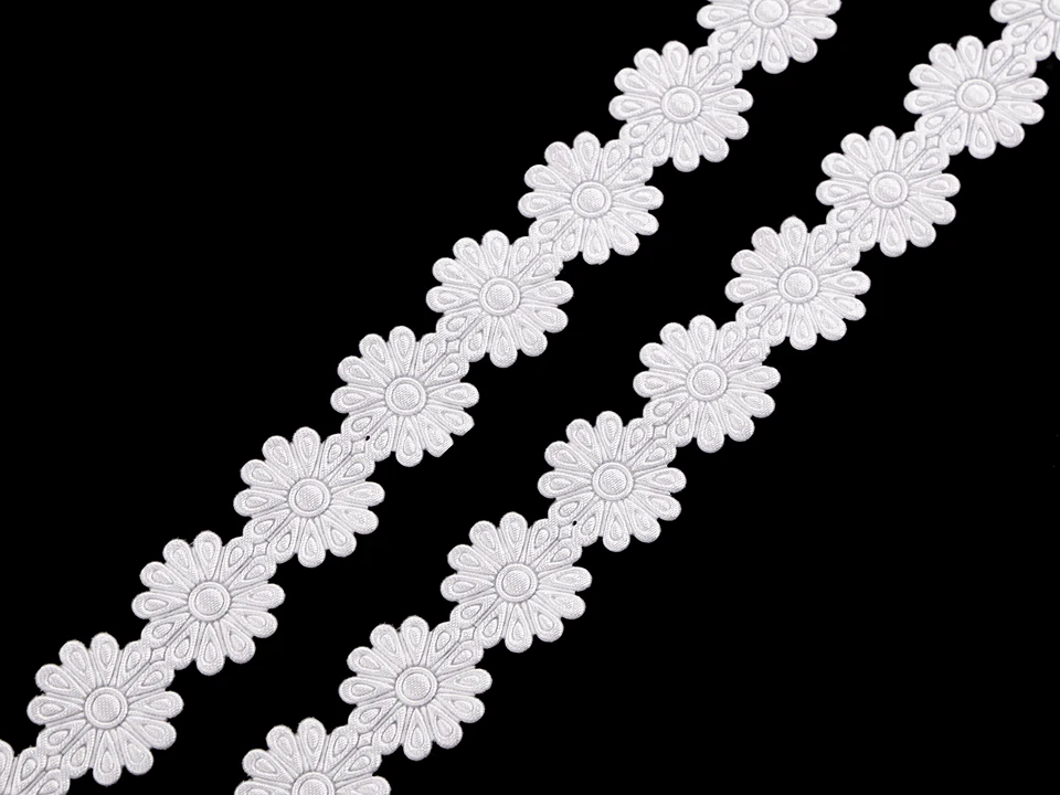 Saténový prámik šírka 20 mm kvet-1m