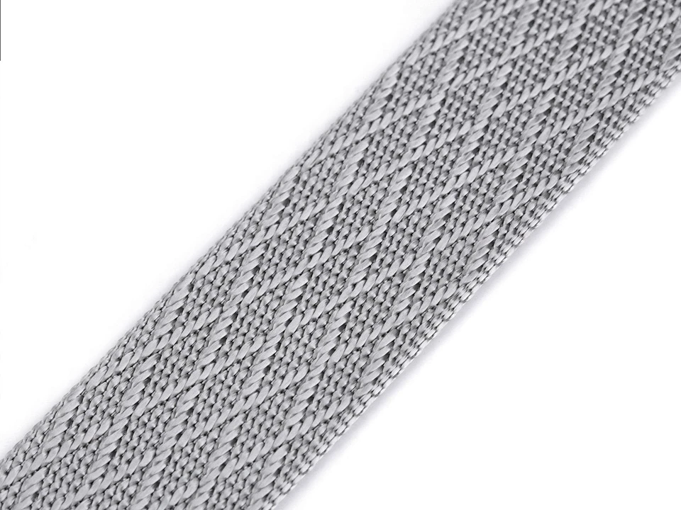 Obojstranný popruh lesklý šírka 38 mm-1m