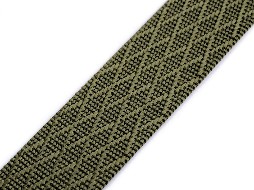 Obojstranný popruh lesklý šírka 38 mm-1m