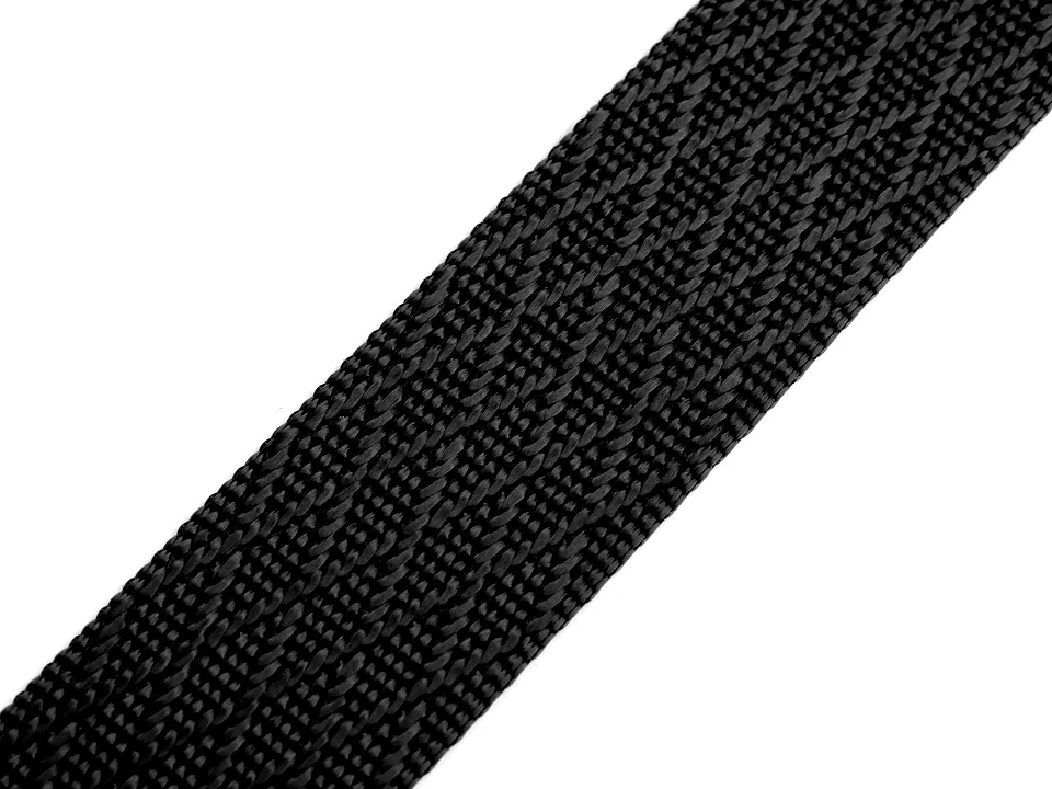 Obojstranný popruh lesklý šírka 38 mm-1m