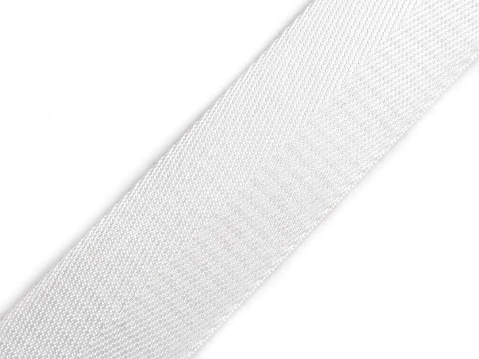 Hladký obojstranný popruh s leskom šírka 38 mm-1m