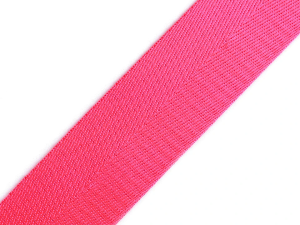 Hladký obojstranný popruh s leskom šírka 38 mm-1m