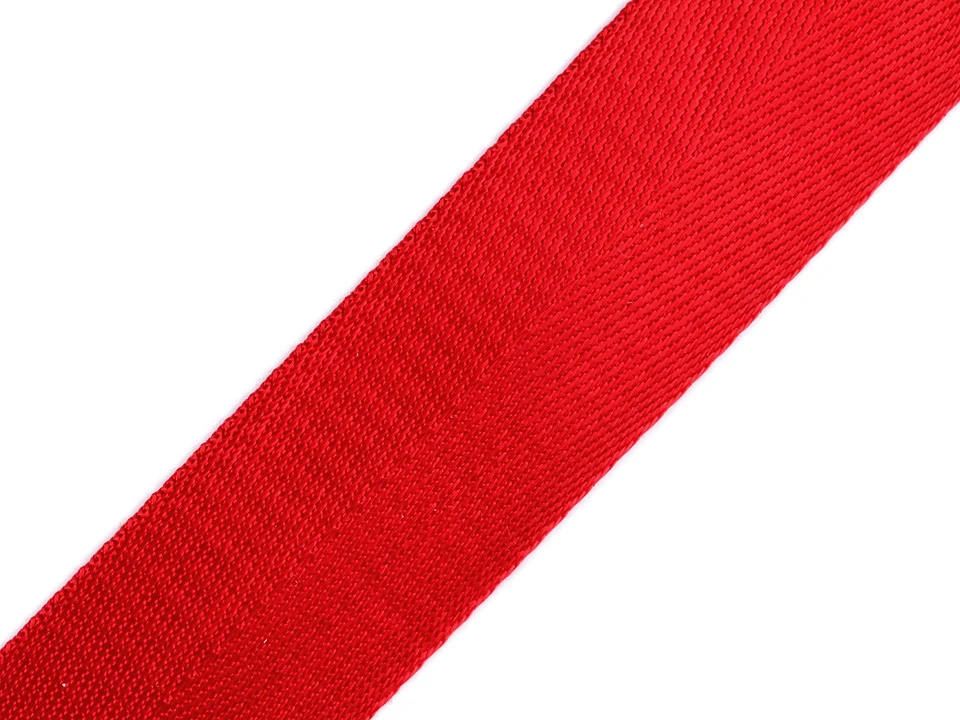 Hladký obojstranný popruh s leskom šírka 38 mm-1m