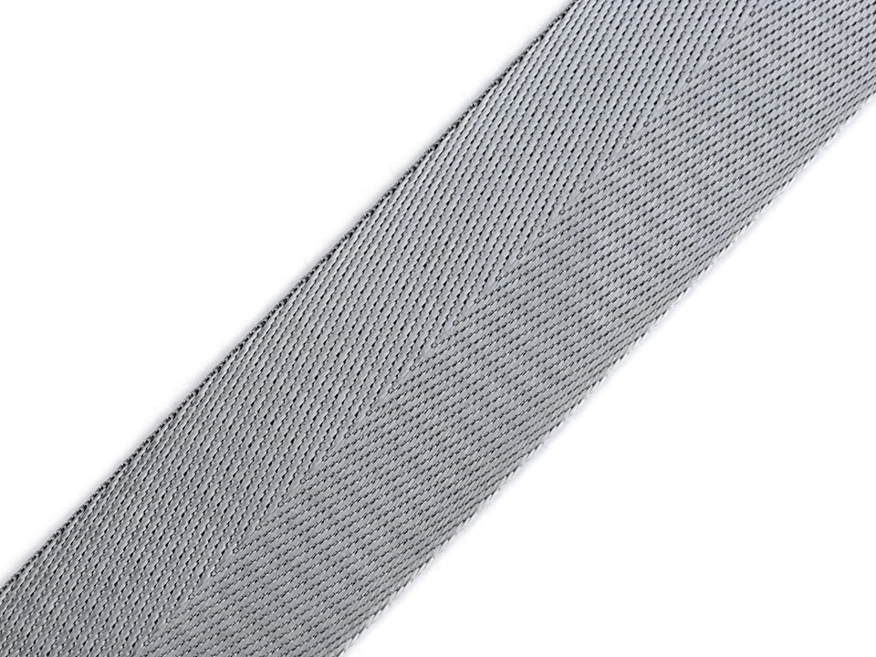 Hladký obojstranný popruh s leskom šírka 38 mm-1m