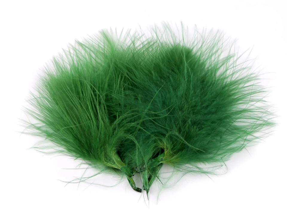 Perie marabu dĺžka 5-12 cm - 20ks