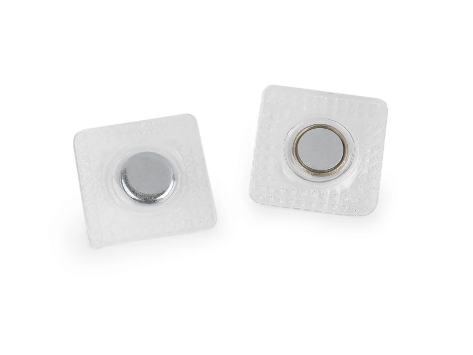 Skryté magnetické zapínanie na našitie Ø12 mm-2pár