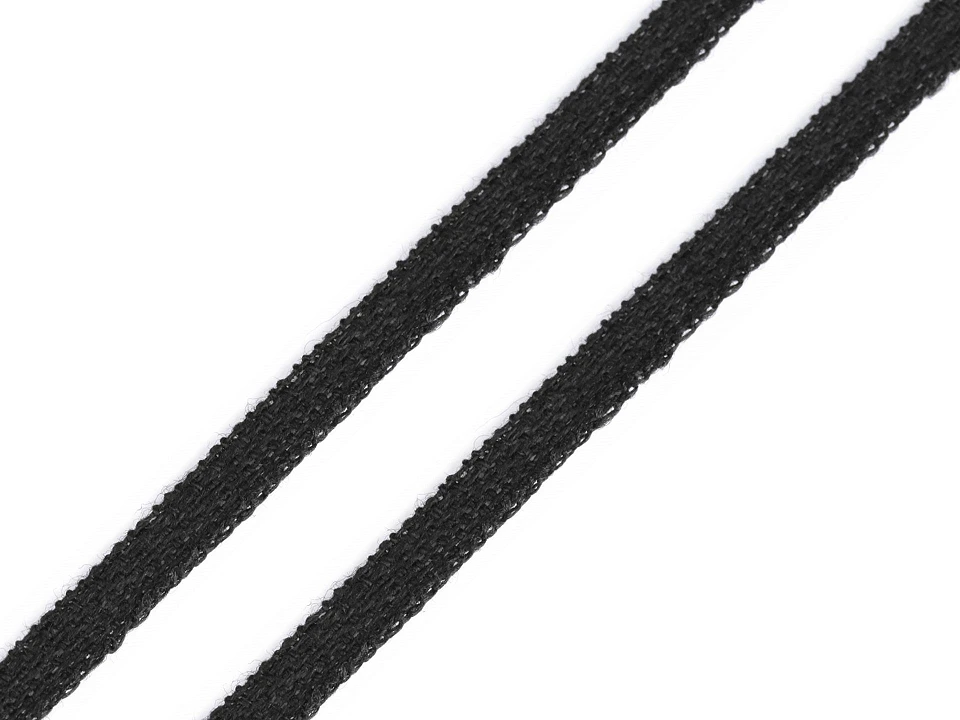 Bavlnená šnúra - pertle šírka 6 mm-3m