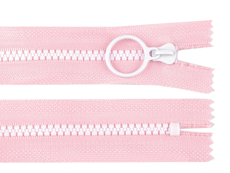Kostený zips farebný No 5 dĺžka 20 cm