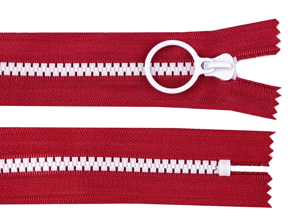 Kostený zips farebný No 5 dĺžka 20 cm