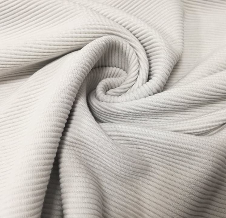 REBROVANÝ ÚPLET BABY OTTOMAN JERSEY BLEDULINKO ŠEDÝ
