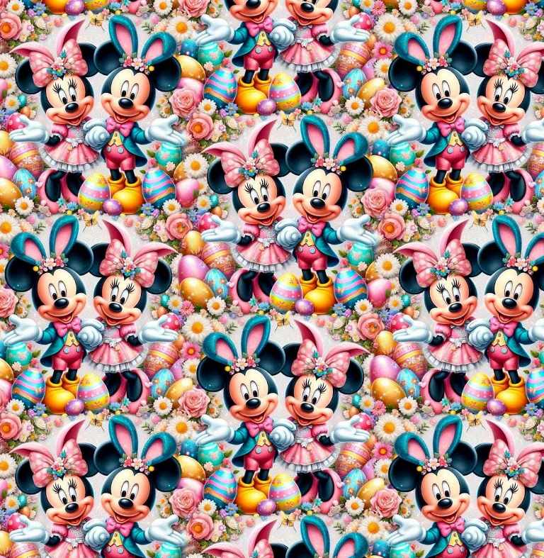 MICKEY, MINNIE A KRASLICE NA TEPLÁKOVINE
