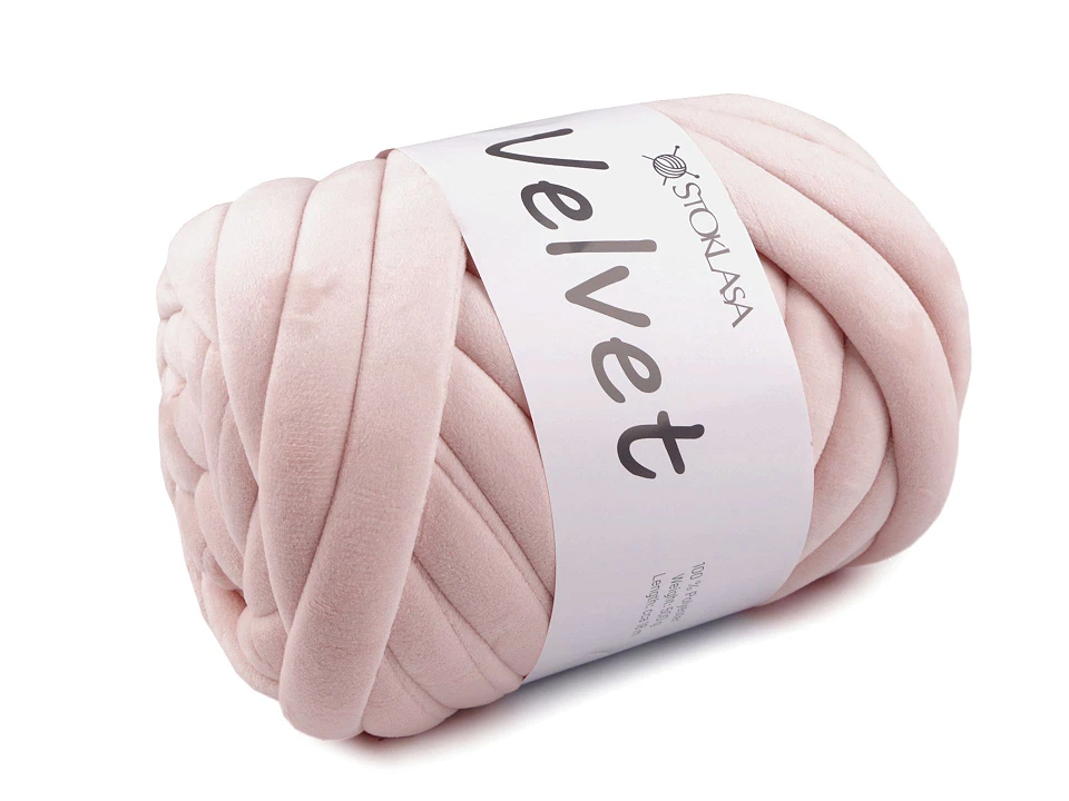 Priadza Marshmallow hrubá Velvet 500 g