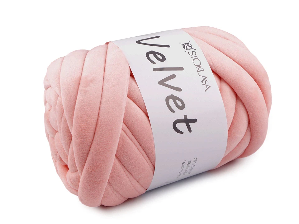 Priadza Marshmallow hrubá Velvet 500 g