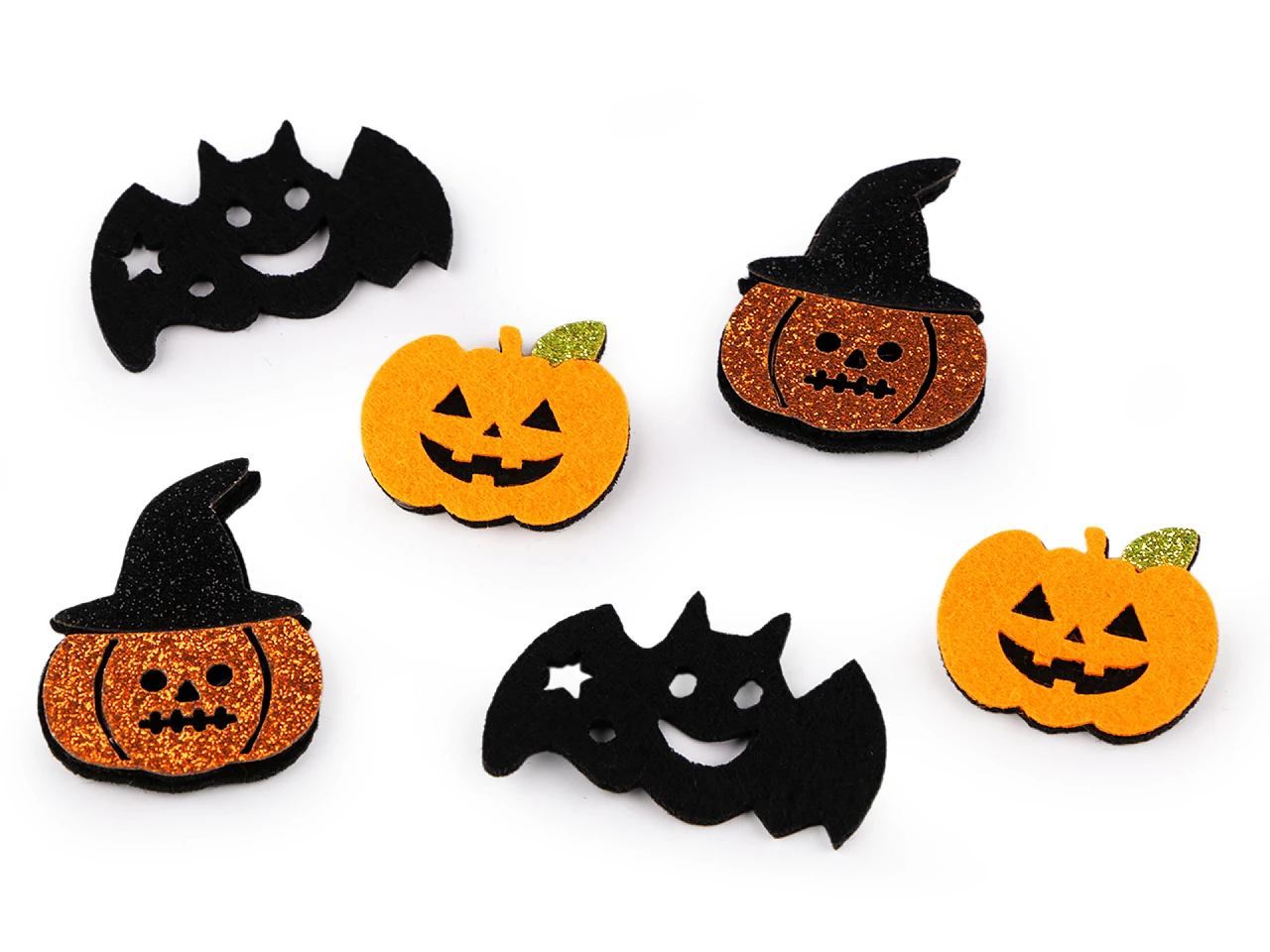 Filcový Halloween- 12ks