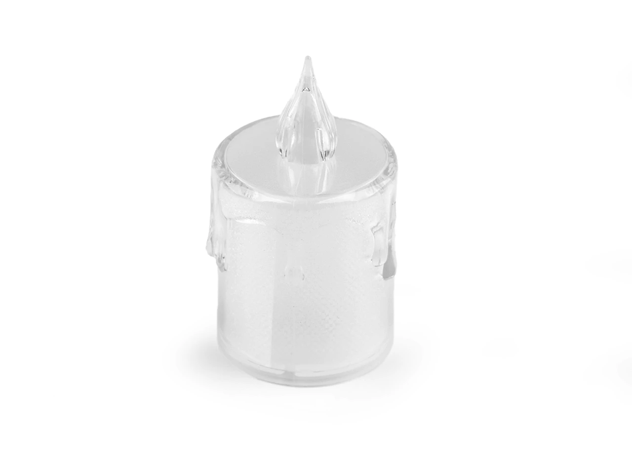 LED sviečka na baterky Ø3,6 cm- 4 ks
