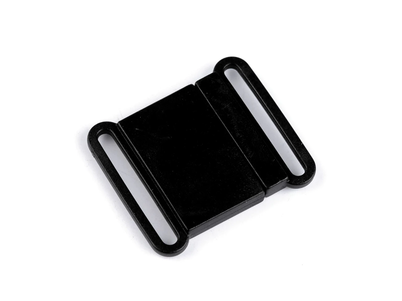 Spona plastová plochá šírka 25 mm- 10párov