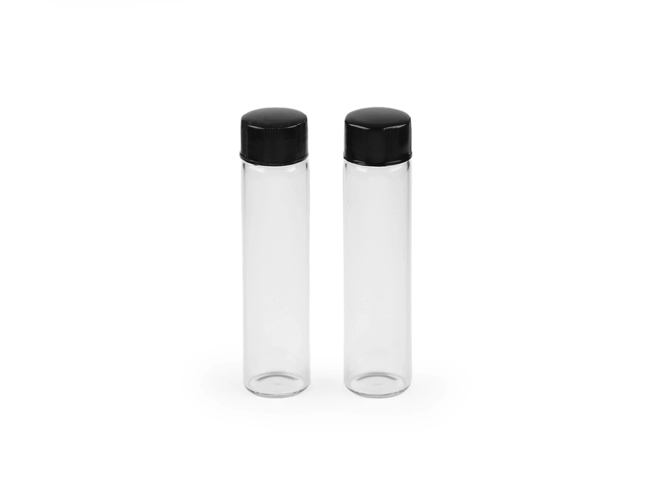 Sklenená fľaštička so skrutkovacím viečkom 16x68 mm- 12ks