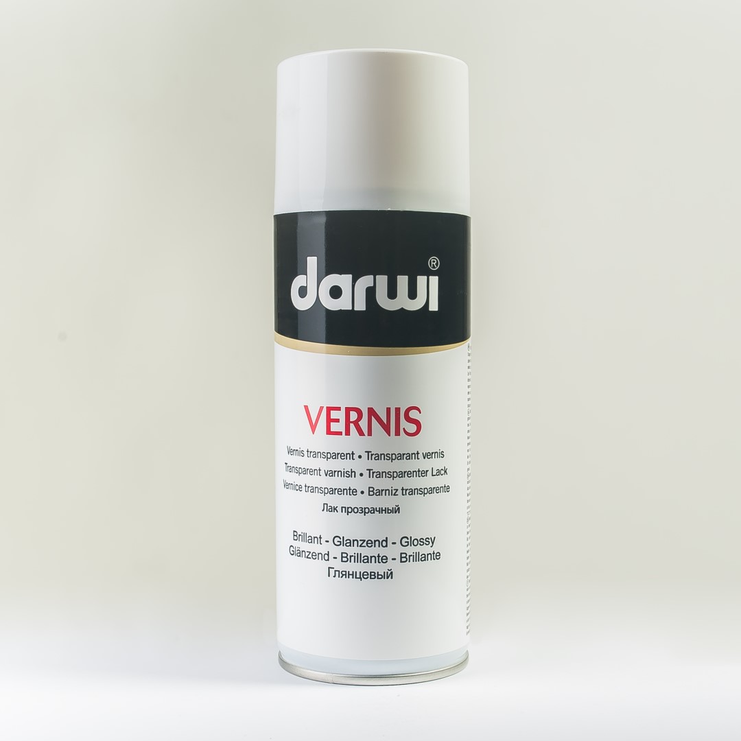 DARWI transparentný lak 400ml lesklý v spreji- 1 ks