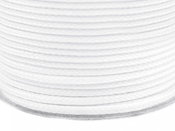 Odevná šnúra PES Ø4 mm - 10m