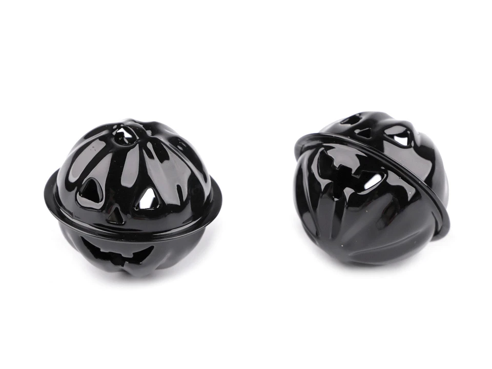 Rolnička tekvica halloween Ø40 mm- 2ks