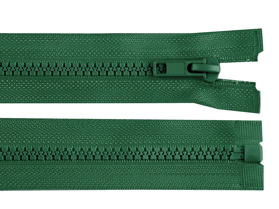 Kostený zips šírka 5 mm dĺžka 70 cm bundový -1ks