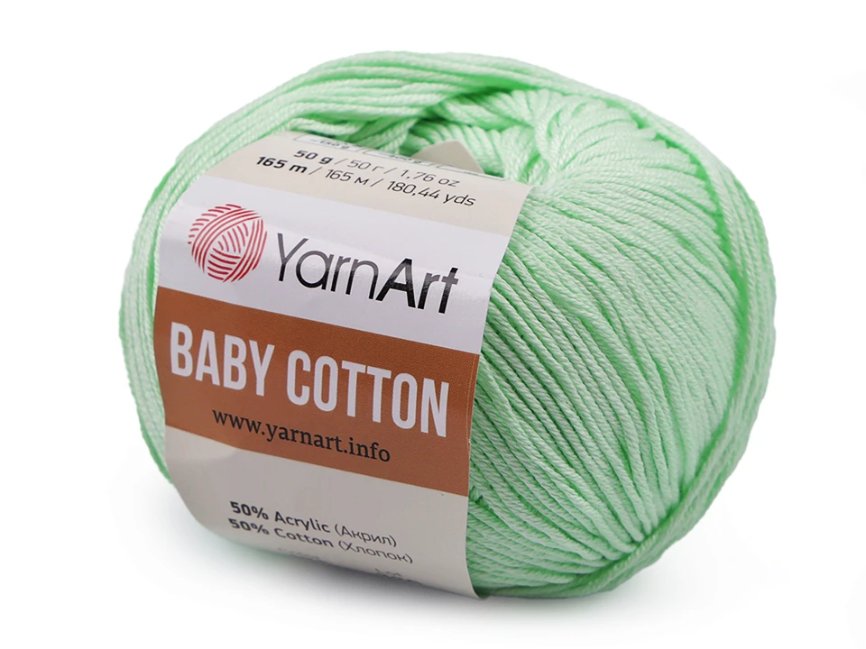Pletacia priadza YarnArt Baby Cotton 50g