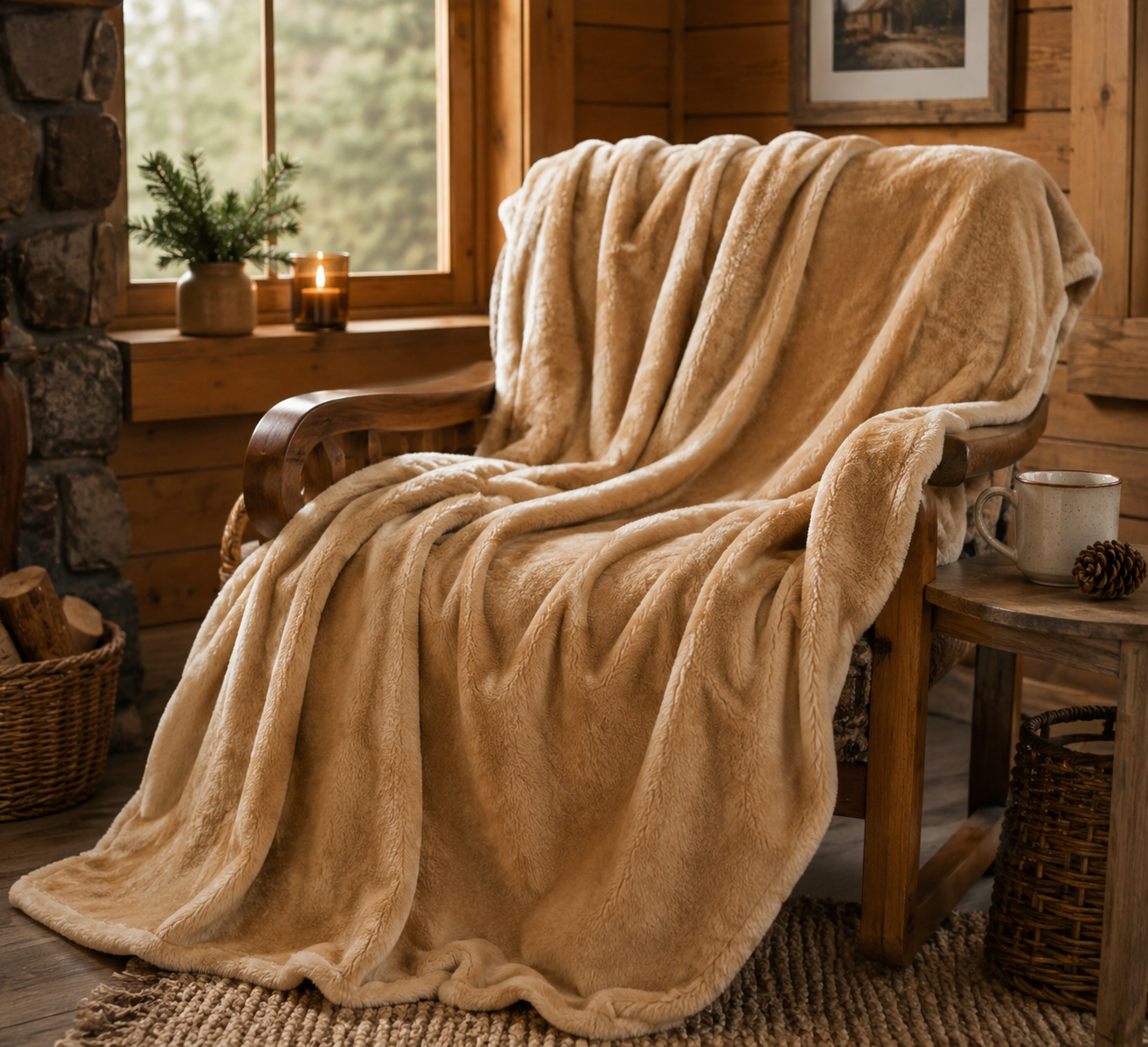 FLANNEL FLEECE CAMEL