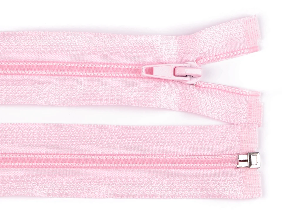 Špirálový zips šírka 5 mm dĺžka 40 cm bundový POL-1ks