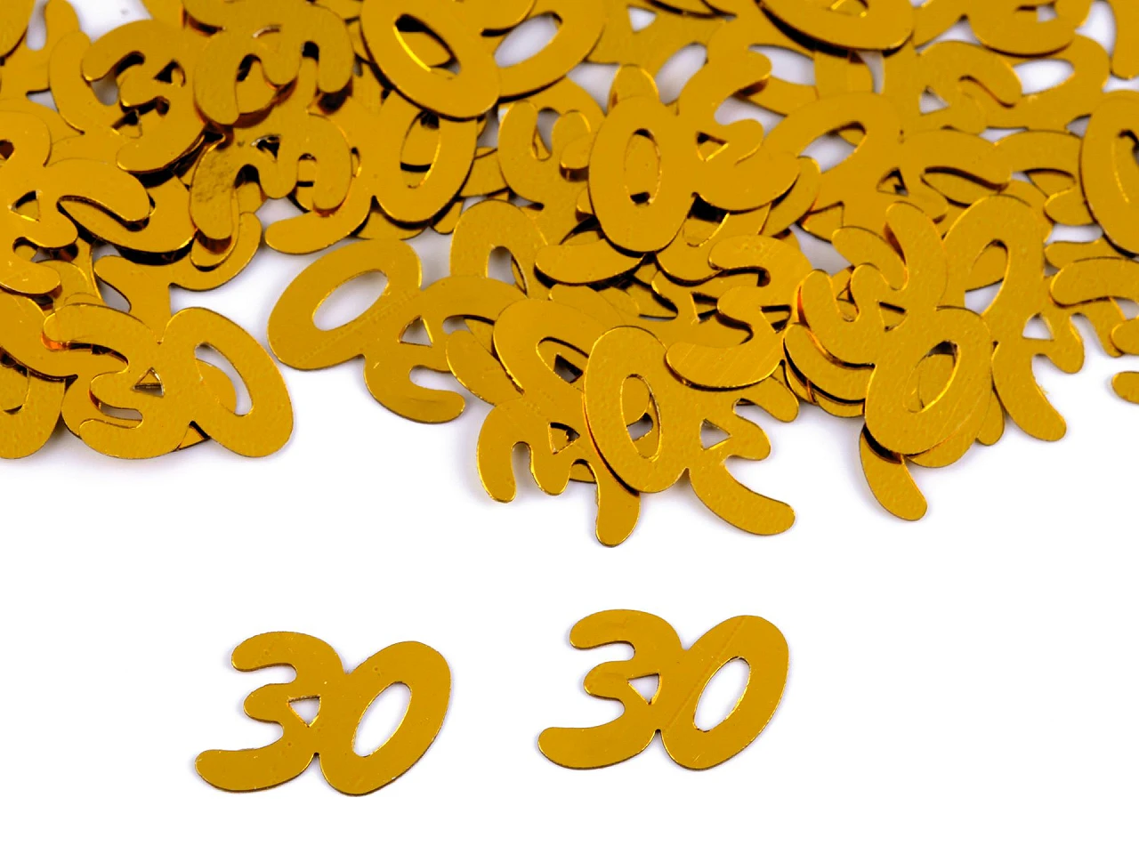 Konfety čísla 30- na párty, narodeninové oslavy