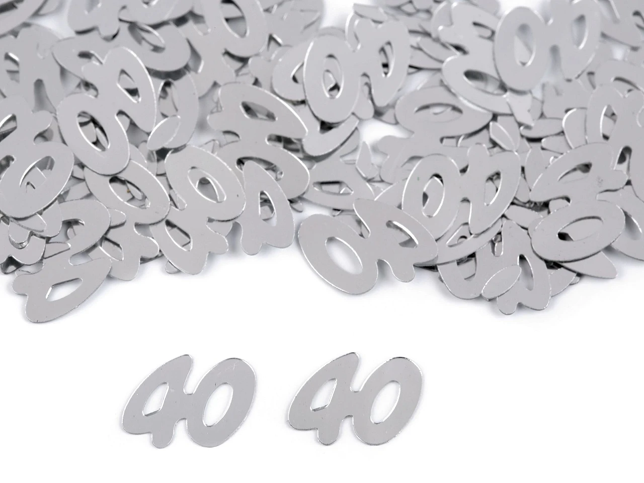 Konfety čísla 40- na párty, narodeninové oslavy