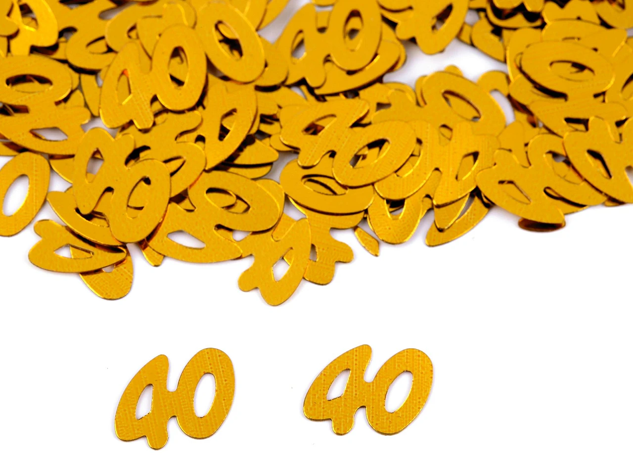 Konfety čísla 40- na párty, narodeninové oslavy