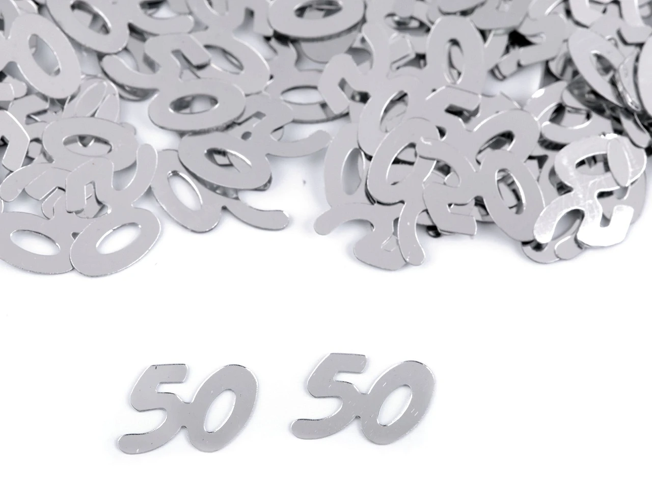 Konfety čísla 50- na párty, narodeninové oslavy