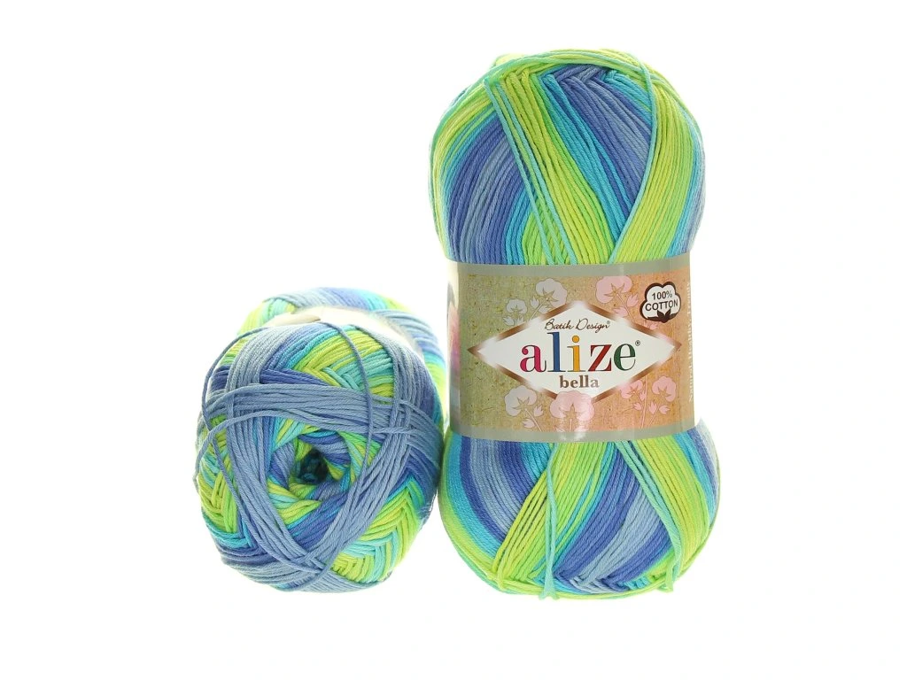 Pletacia pridza Alize BELLA batik 100g