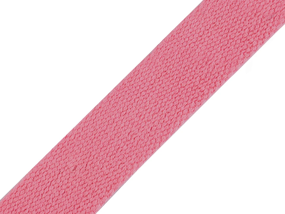 Bavlnený popruh šírka 30 mm farebný- 1meter