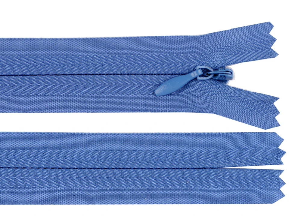 Špirálový zips skrytý No 3 dĺžka 50 cm- 1ks