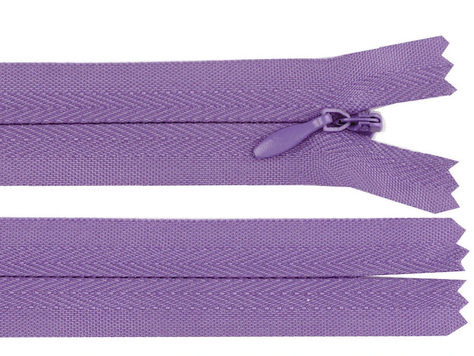 Špirálový zips skrytý No 3 dĺžka 30 cm- 1ks