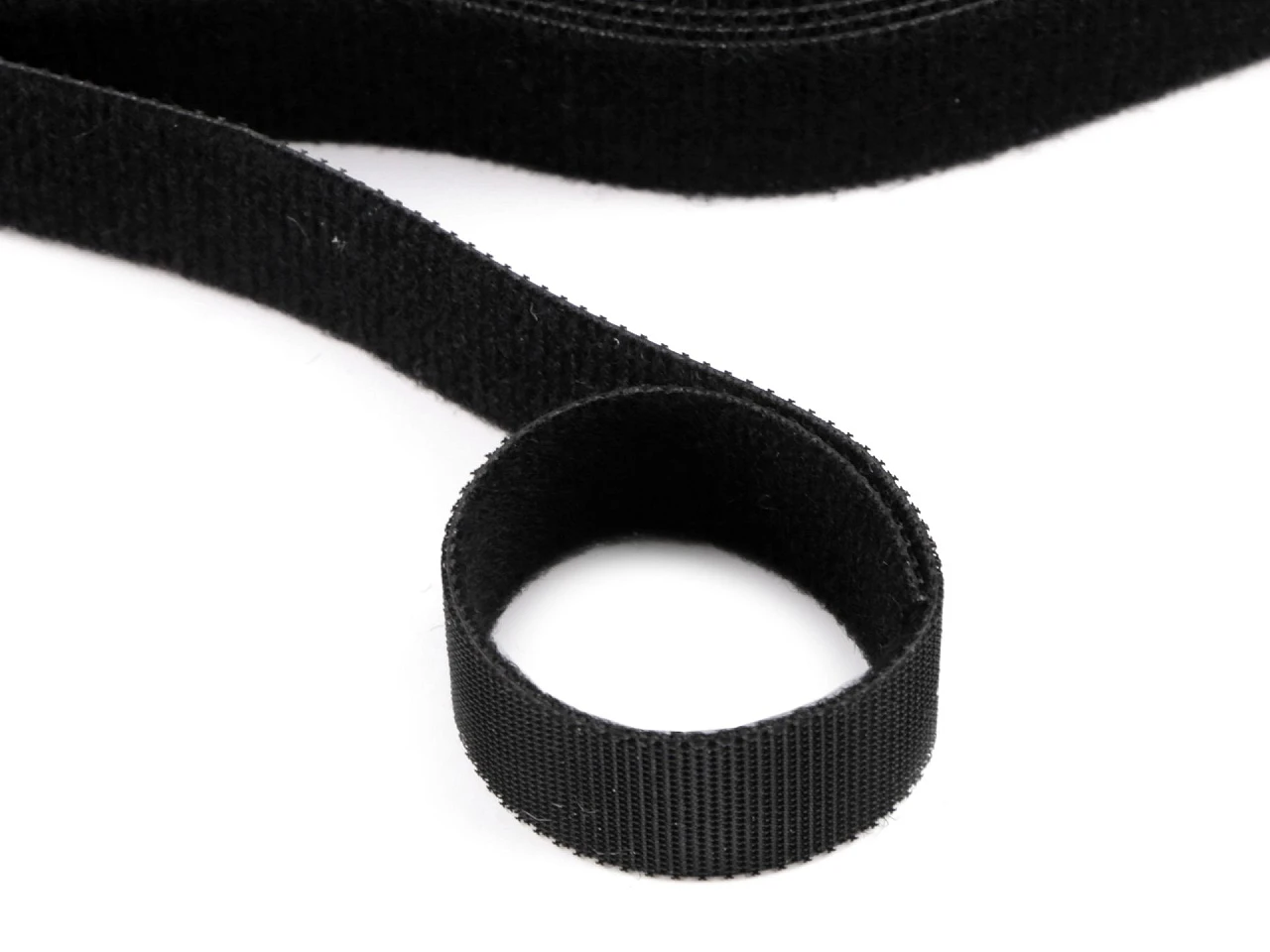 Nízkoprofilový suchý zips šírka 20 mm obojstranný, pre domácnosť a záhradu- 1m