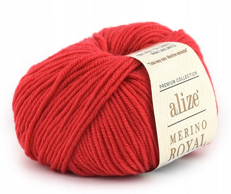 Pletacia priadza Alize Merino royal 50g