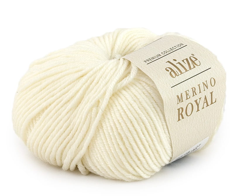 Pletacia priadza Alize Merino royal 50g