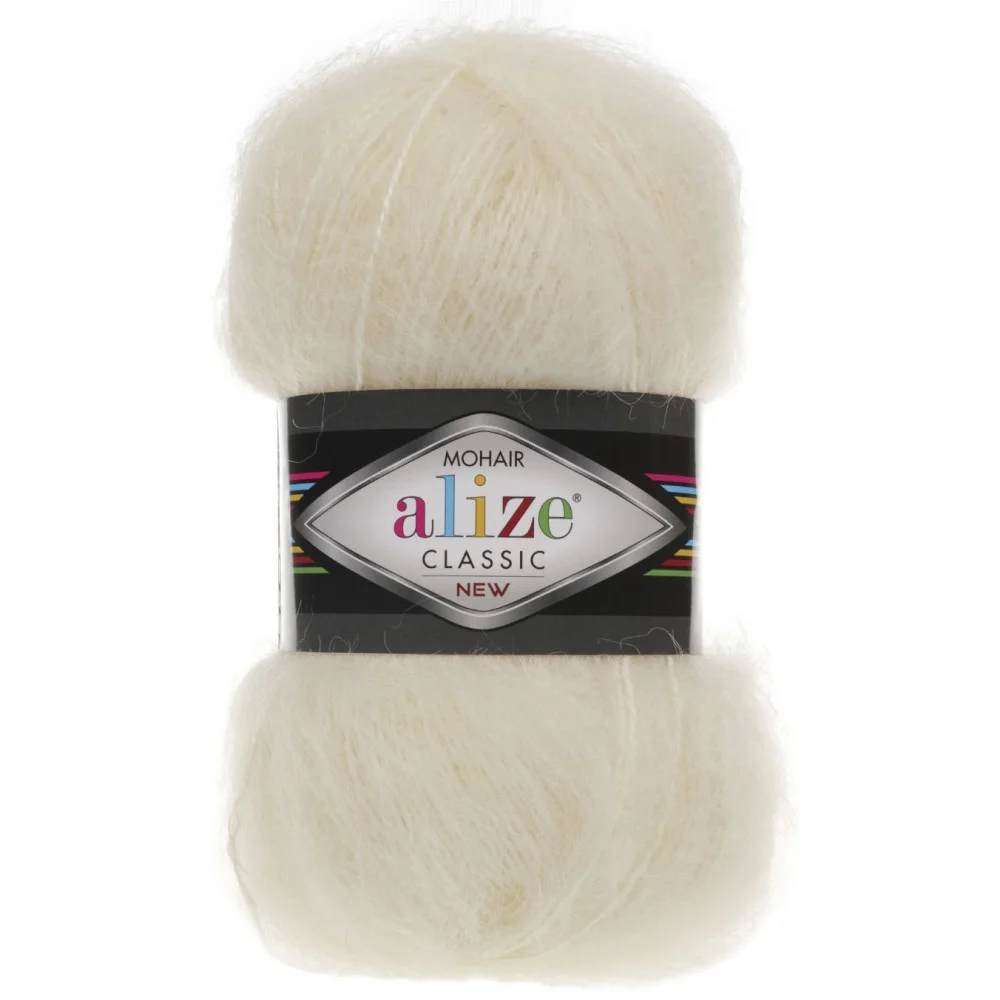 Pletacia priadza Alize Mohair classic new 100g
