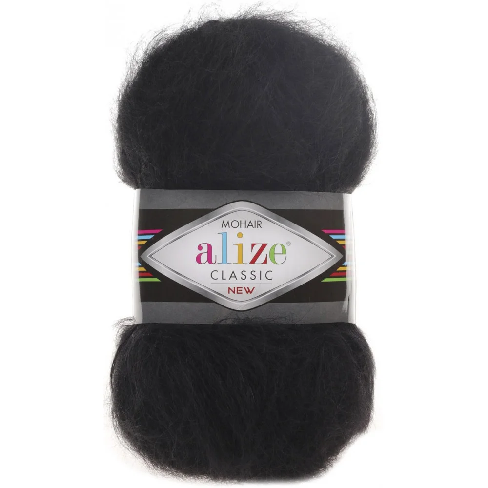Pletacia priadza Alize Mohair classic new 100g