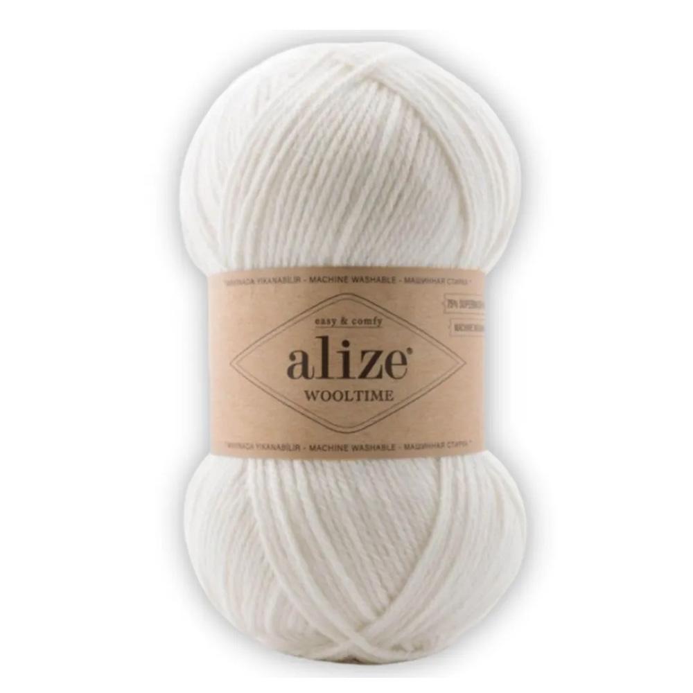 Pletacia ponožková priadza Alize Wooltime 100g