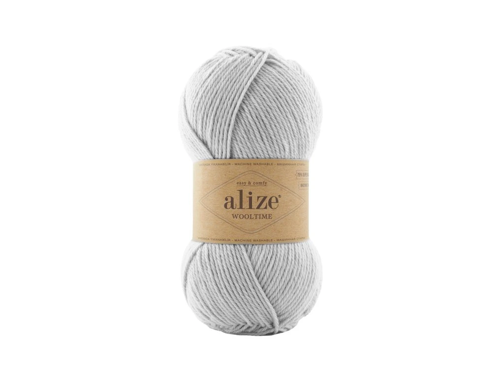 Pletacia ponožková priadza Alize Wooltime 100g