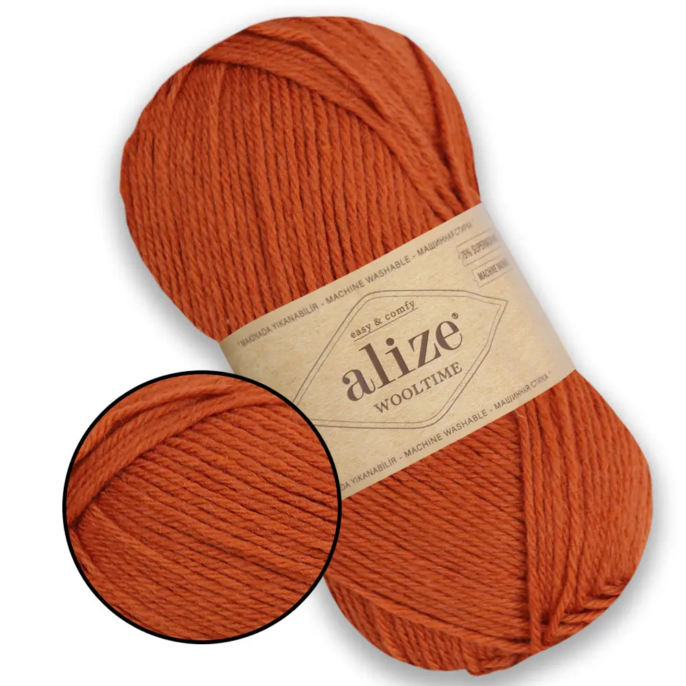 Pletacia ponožková priadza Alize Wooltime 100g